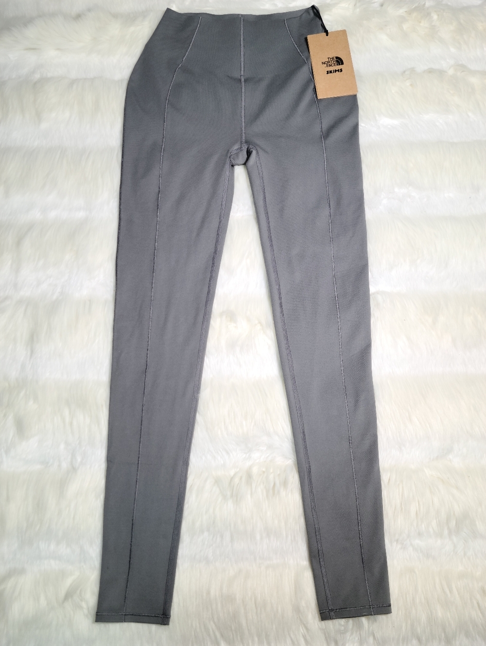 The North Face TNF x SKIMS Refina Leggings SK Gun Metal Women X-Small NEW